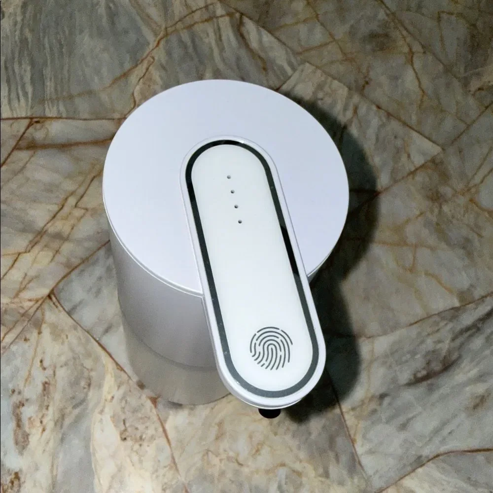 Automatic Soap Dispenser Touchless Infrared Sensor USB Rechargeable White